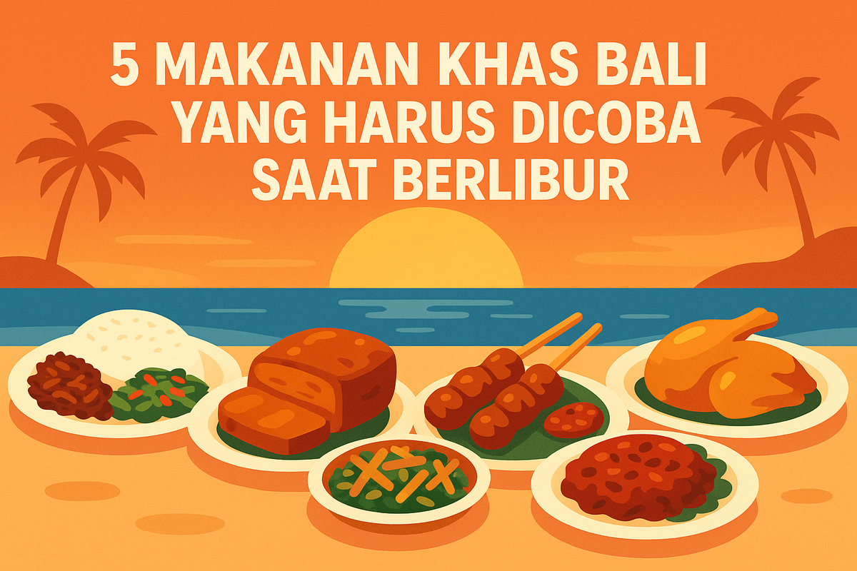 5 Makanan Khas Bali yang Harus Dicoba Saat Berlibur