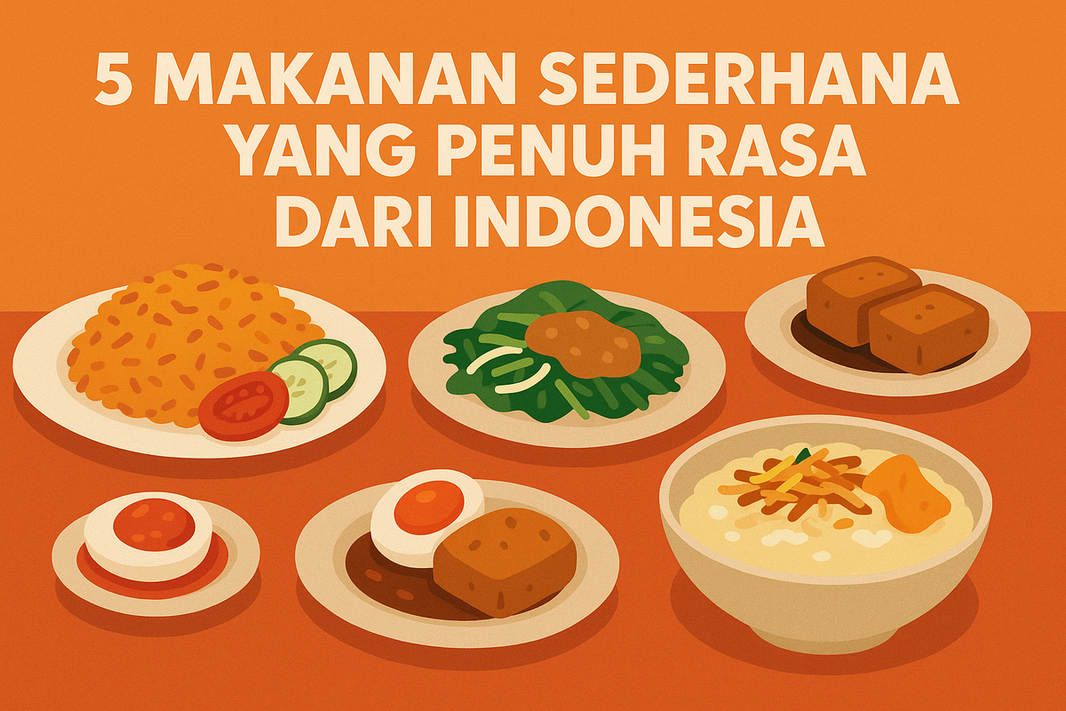5 Makanan Sederhana yang Penuh Rasa dari Indonesia