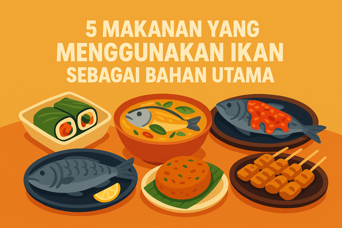 5 Makanan yang Menggunakan Ikan sebagai Bahan Utama