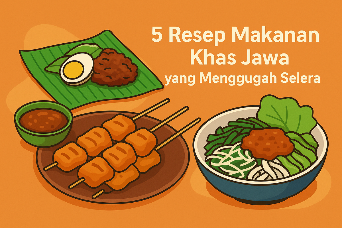 5 Resep Makanan Khas Jawa yang Menggugah Selera