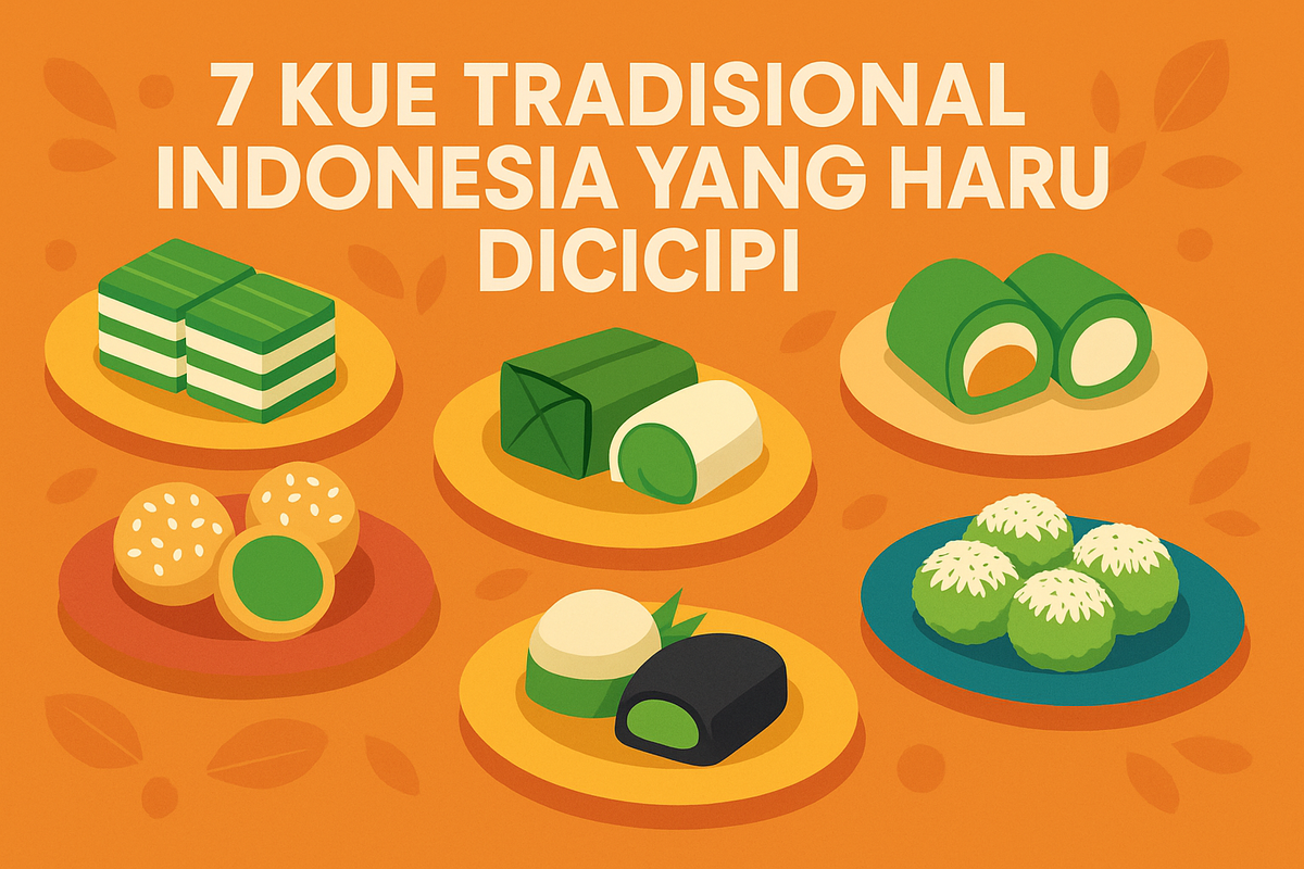 7 Kue Tradisional Indonesia yang Harus Dicicipi