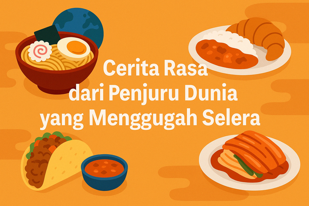 Cerita Rasa dari Penjuru Dunia yang Menggugah Selera
