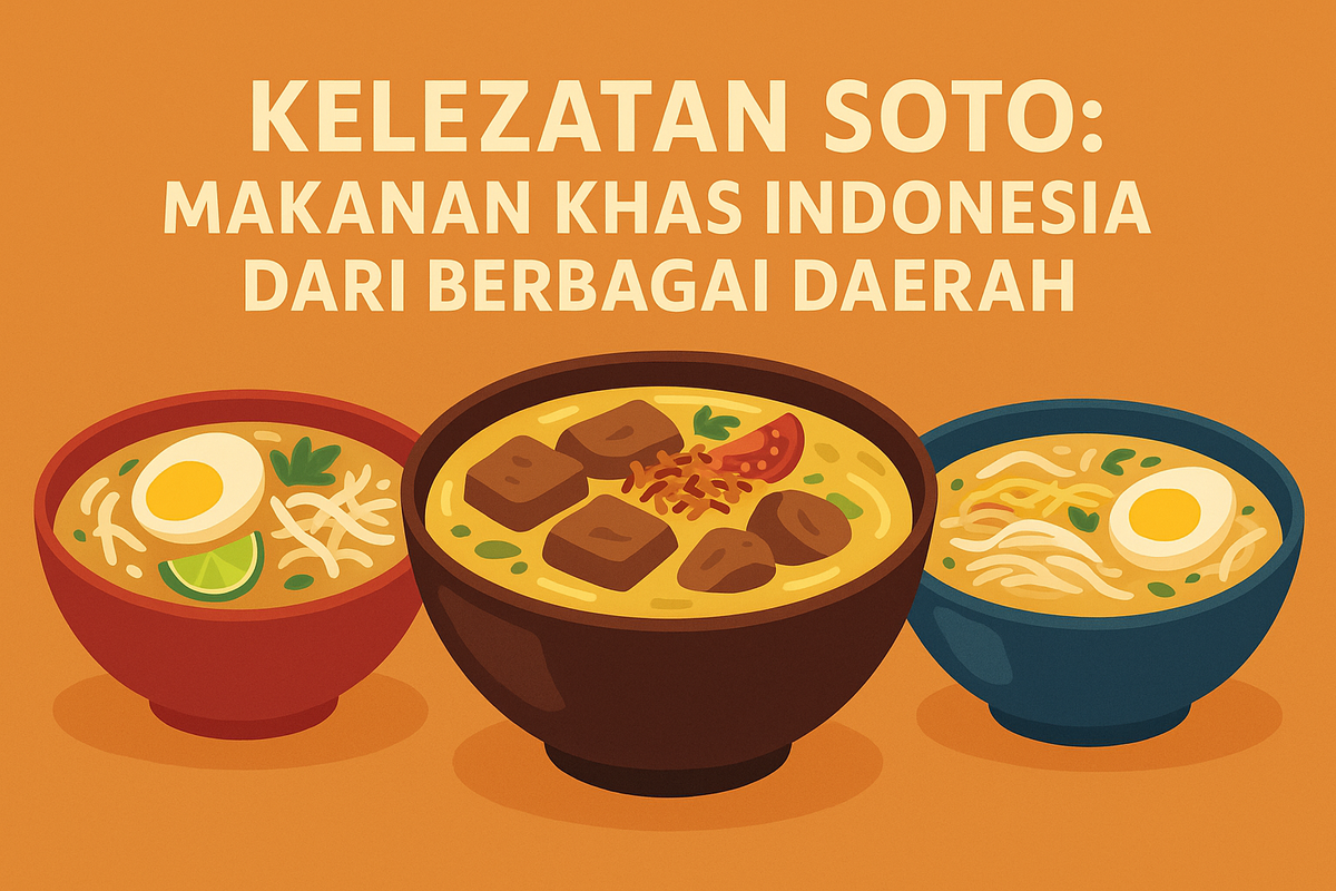 Kelezatan Soto: Makanan Khas Indonesia dari Berbagai Daerah