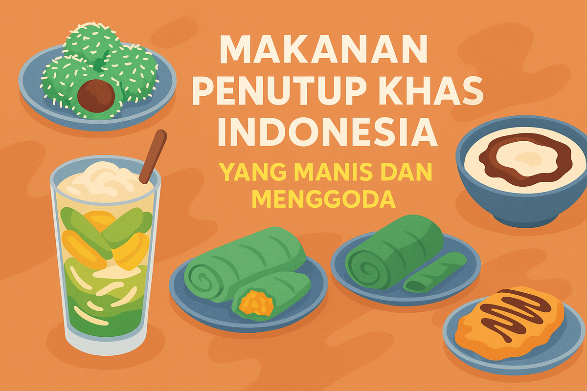Makanan Penutup Khas Indonesia yang Manis dan Menggoda
