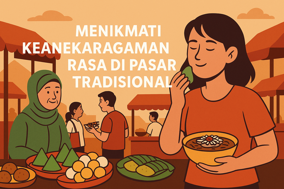 Menikmati Keanekaragaman Rasa di Pasar Tradisional