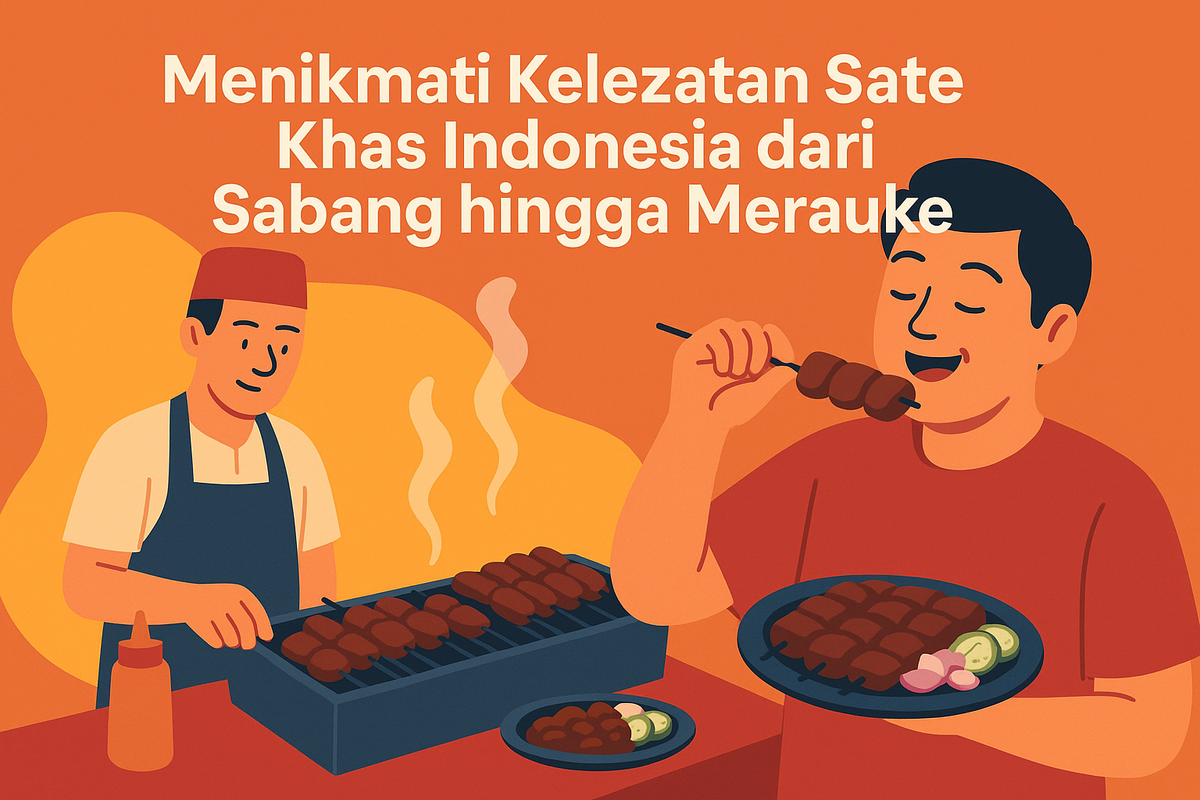 Menikmati Kelezatan Sate Khas Indonesia dari Sabang hingga Merauke