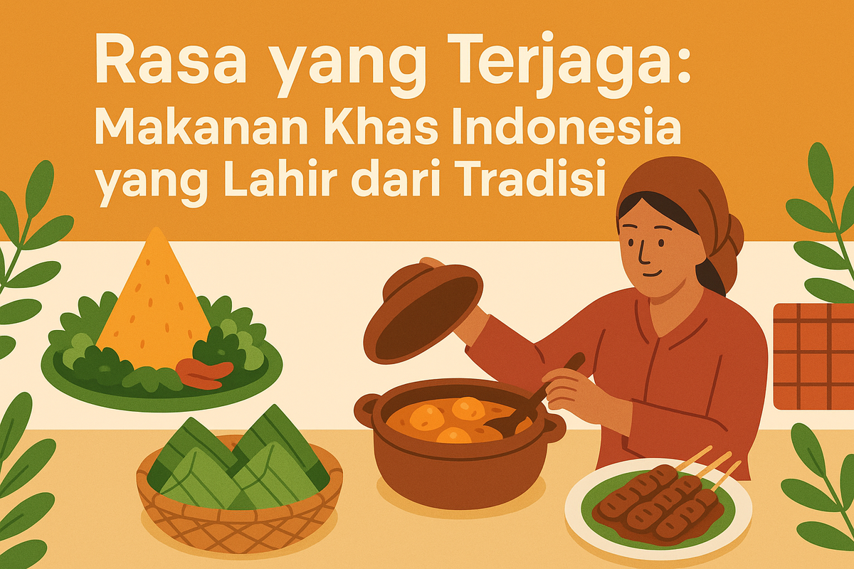 Rasa yang Terjaga: Makanan Khas Indonesia yang Lahir dari Tradisi