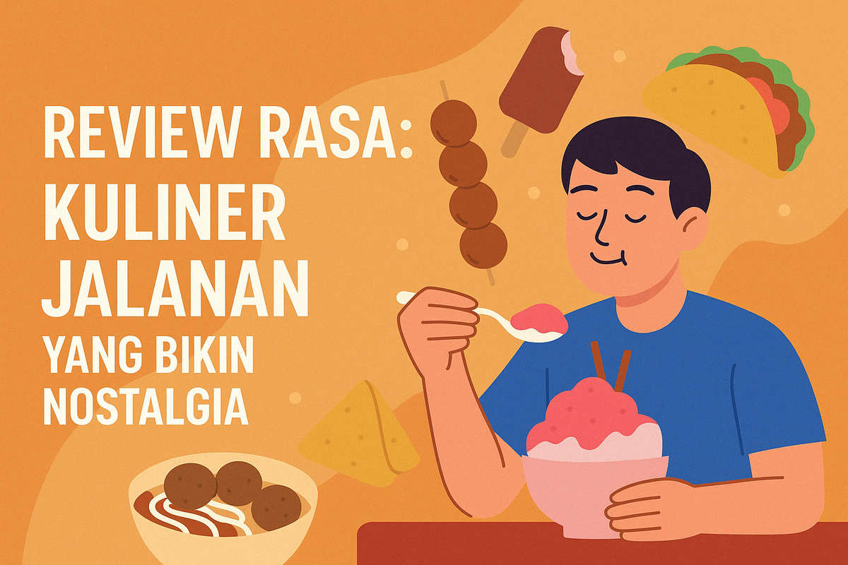 Review Rasa: Kuliner Jalanan yang Bikin Nostalgia