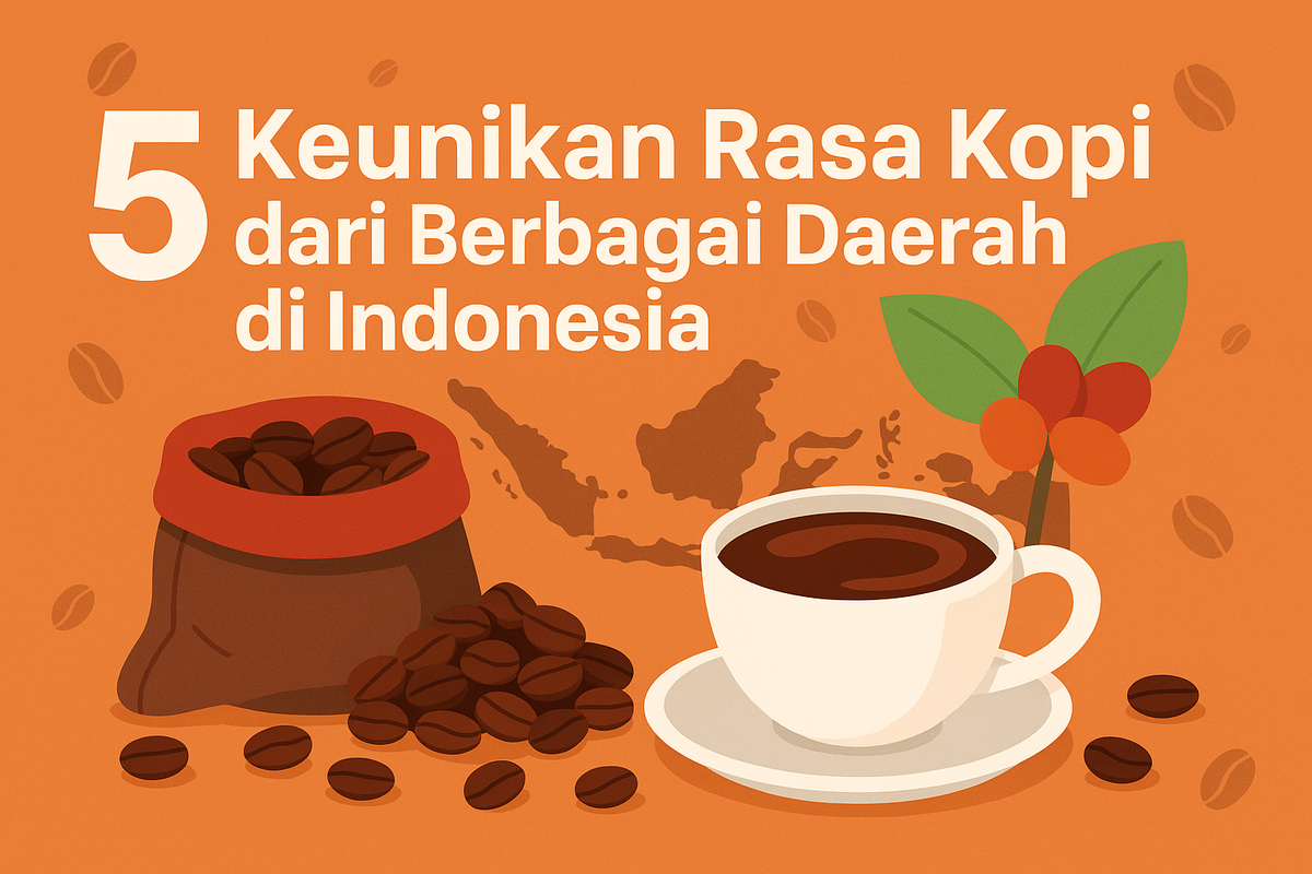 5 Keunikan Rasa Kopi dari Berbagai Daerah di Indonesia