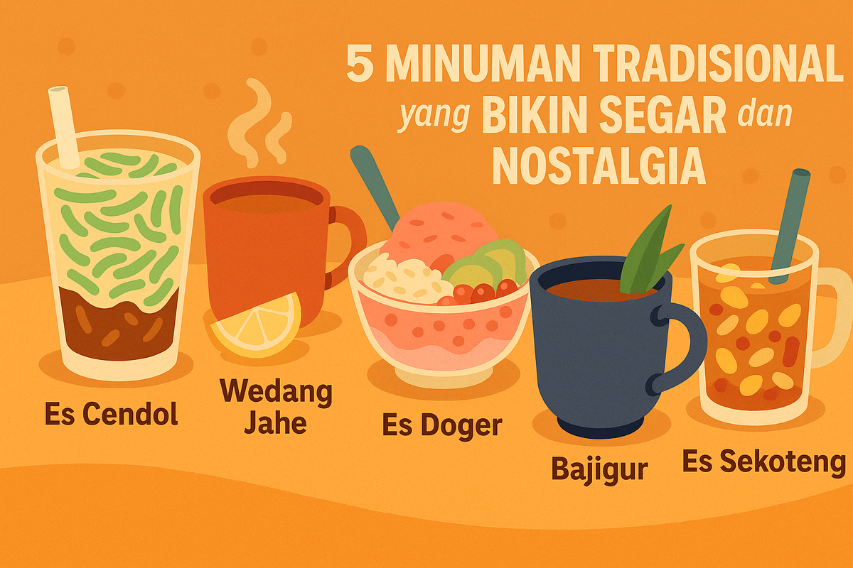 5 Minuman Tradisional yang Bikin Segar dan Nostalgia