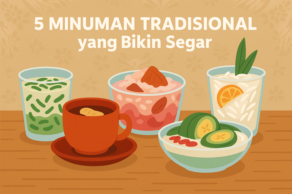 5 Minuman Tradisional yang Bikin Segar