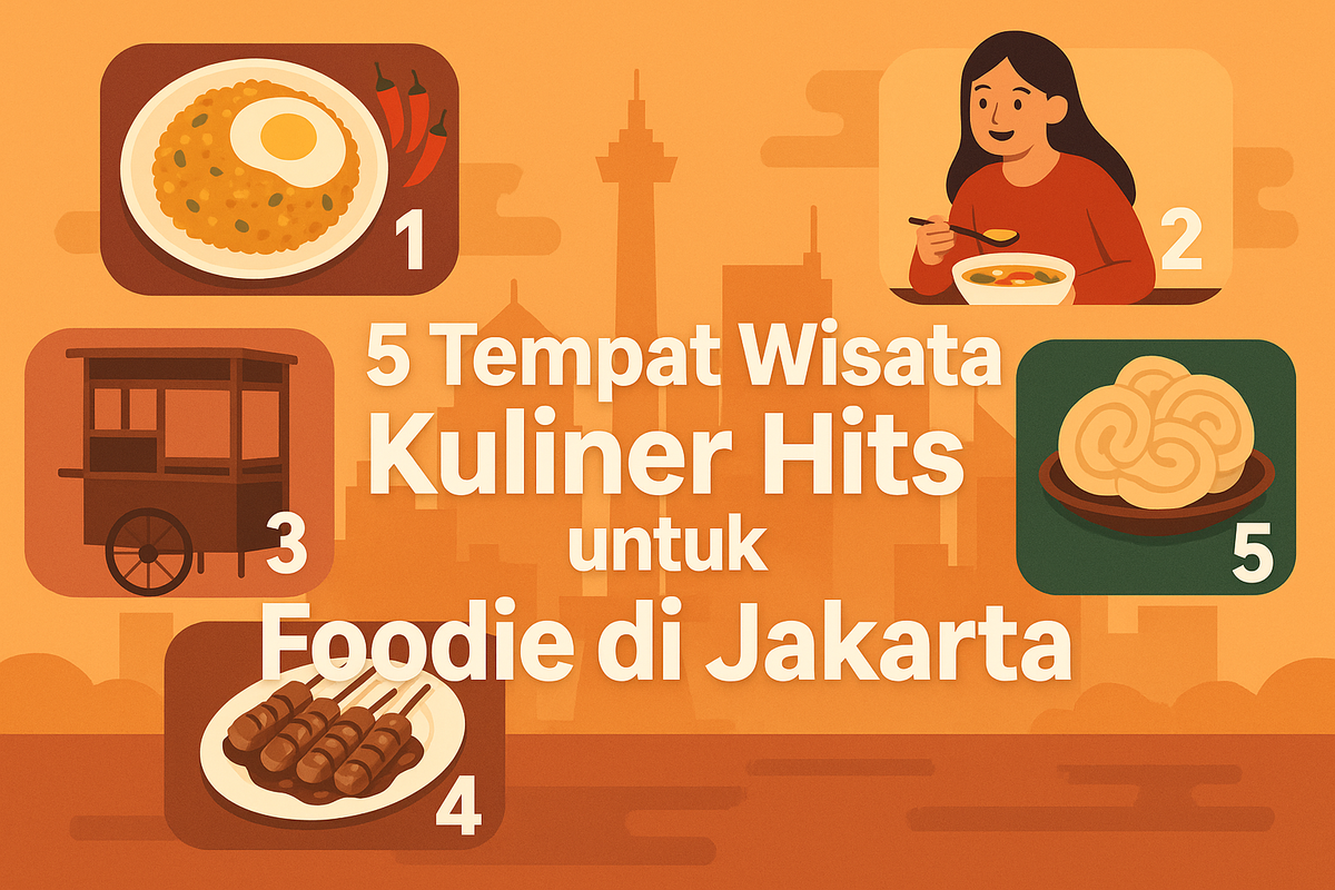 5 Tempat Wisata Kuliner Hits untuk Foodie di Jakarta