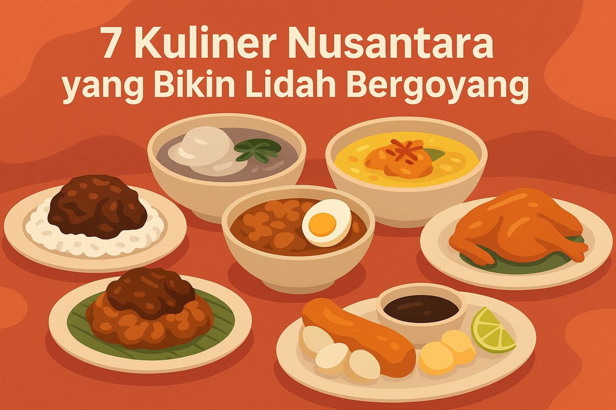 7 Kuliner Nusantara yang Bikin Lidah Bergoyang