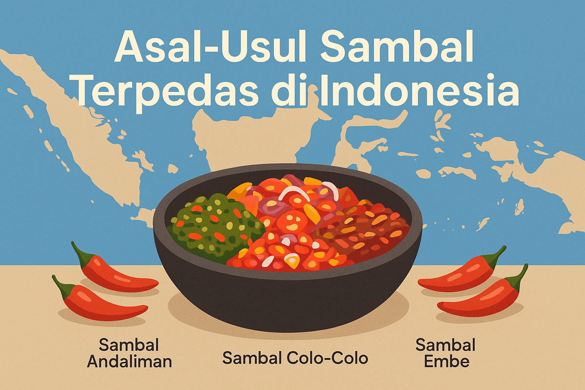 Asal-Usul Sambal Terpedas di Indonesia