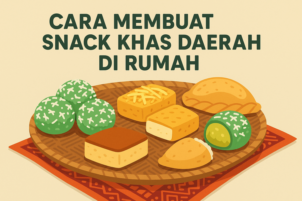 Cara Membuat Snack Khas Daerah di Rumah