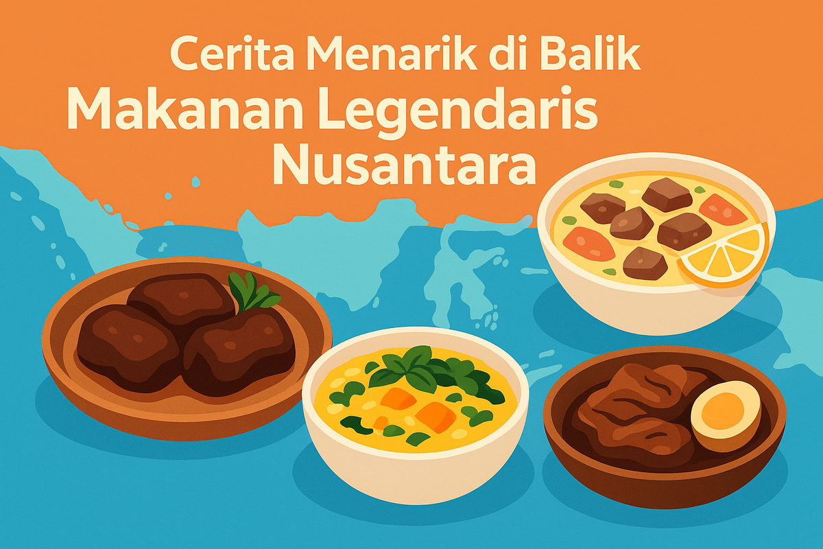 Cerita Menarik di Balik Makanan Legendaris Nusantara
