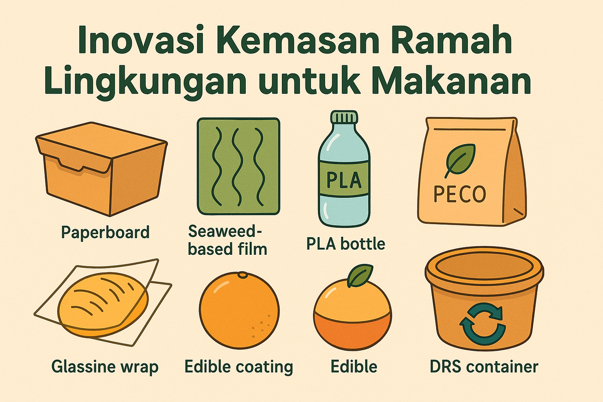 Inovasi Kemasan Ramah Lingkungan untuk Makanan