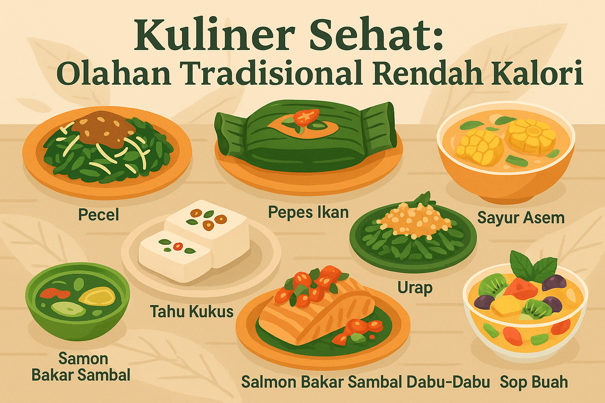 Kuliner Sehat: Olahan Tradisional Rendah Kalori