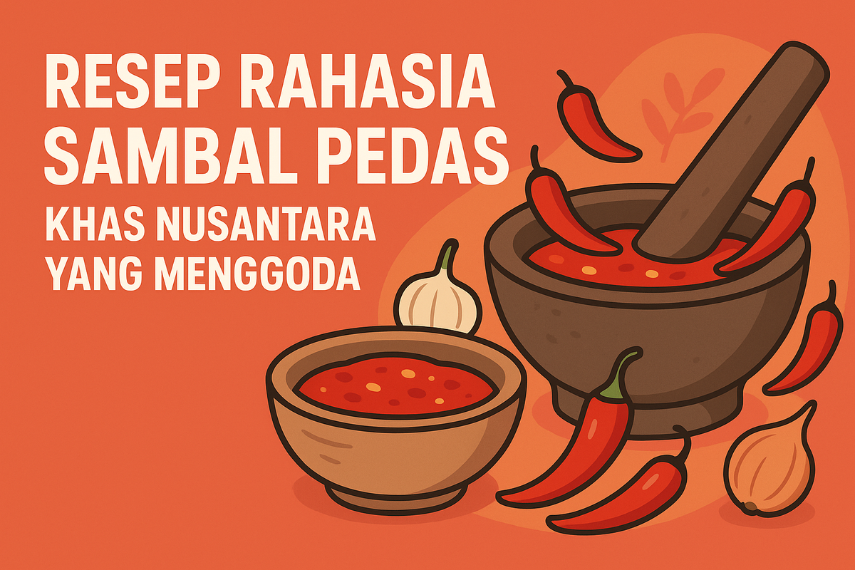 Resep Rahasia Sambal Pedas Khas Nusantara yang Menggoda