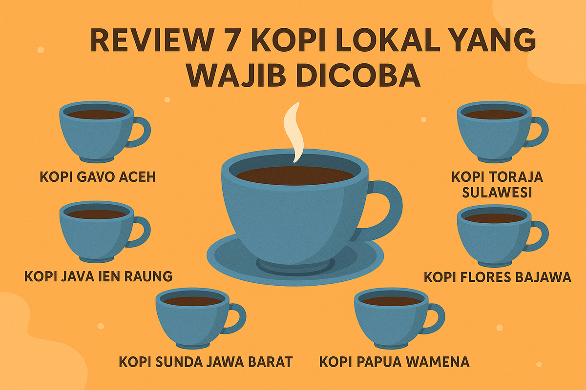 Review 7 Kopi Lokal yang Wajib Dicoba