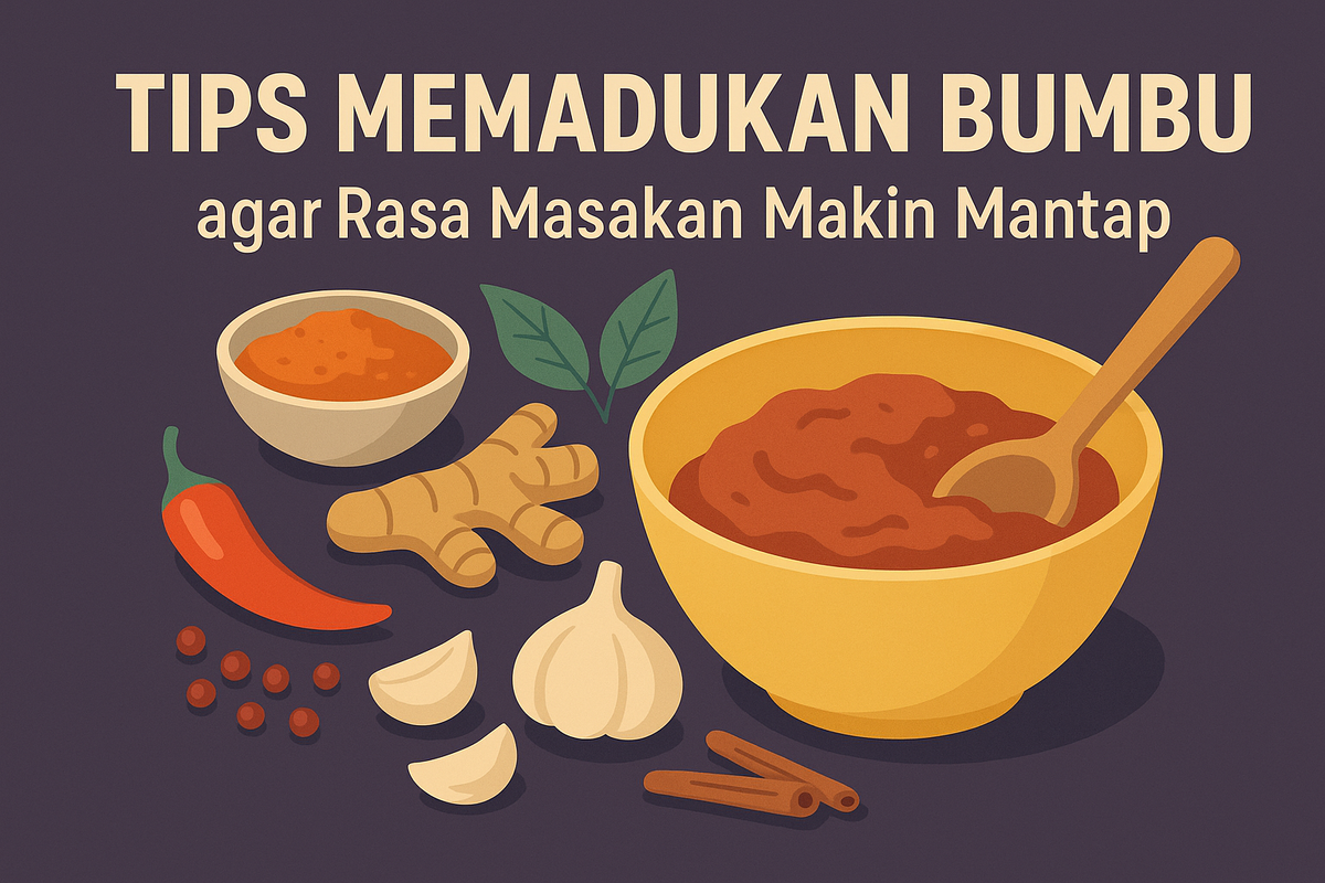 Tips Memadukan Bumbu agar Rasa Masakan Makin Mantap