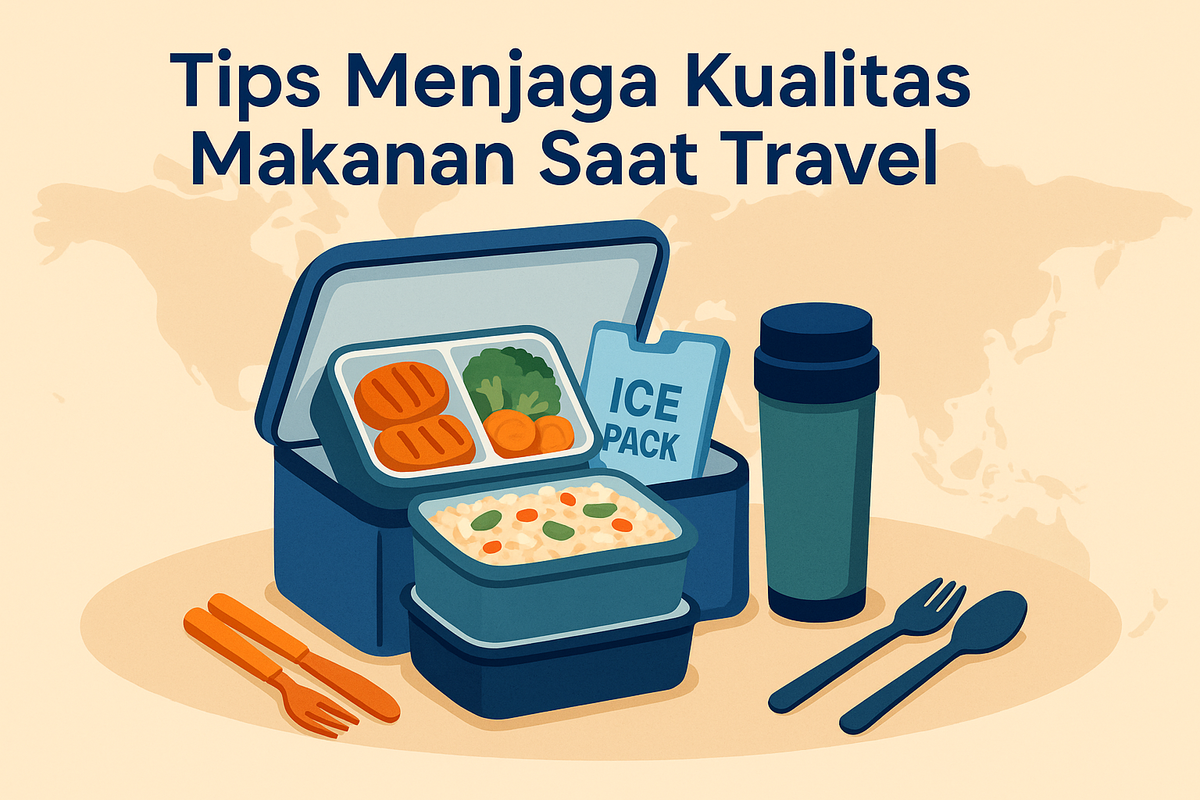 Tips Menjaga Kualitas Makanan Saat Travel